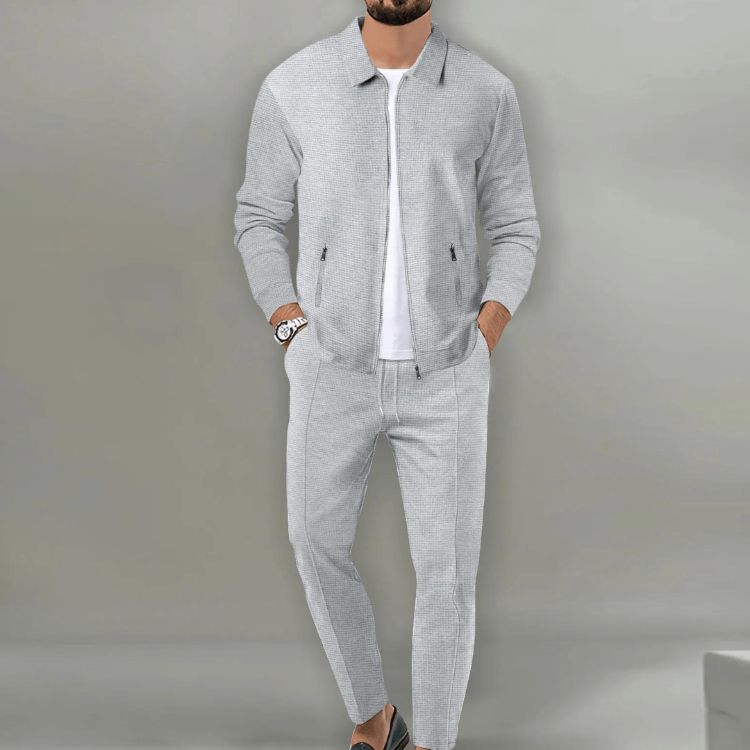 Tailored Fit Modern Tracksuit Set for Men | Gym and Casual Wear