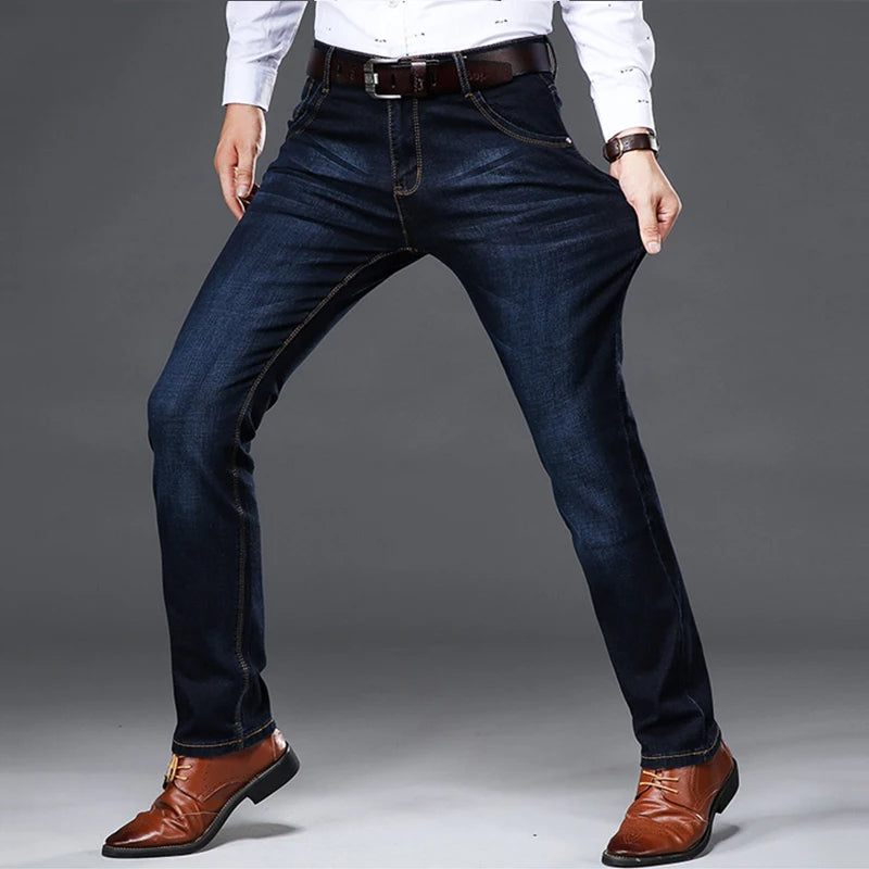 Four Way Stretch Slim Fit Denim Jeans for Men | Everyday Wear