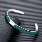 Roberto Russo Woven Cord Open Bracelet