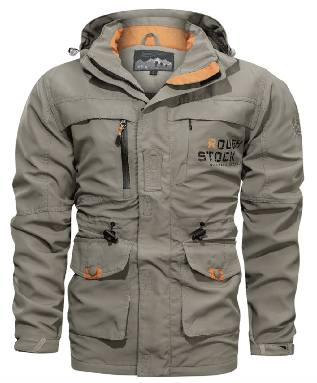 Lightweight Packable Hooded Coat with Multiple Pockets for Men | Travel