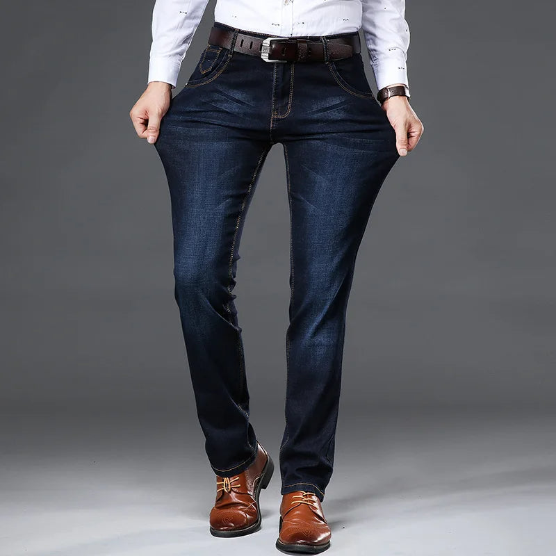 Four Way Stretch Slim Fit Denim Jeans for Men | Everyday Wear