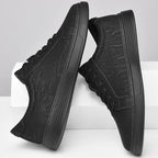 Minimalist Suede Leather Sneakers for Men | Smart Casual Wear