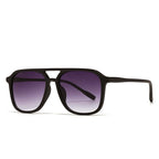 Soft Square Sunglasses with Double Bridge