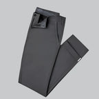 Dirt Repellent Slim Fit Stretch Trousers for Men | Office and Outdoor Wear
