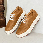 Suede Leather Contrast Sole Casual Shoes for Men | Smart Casual Wear