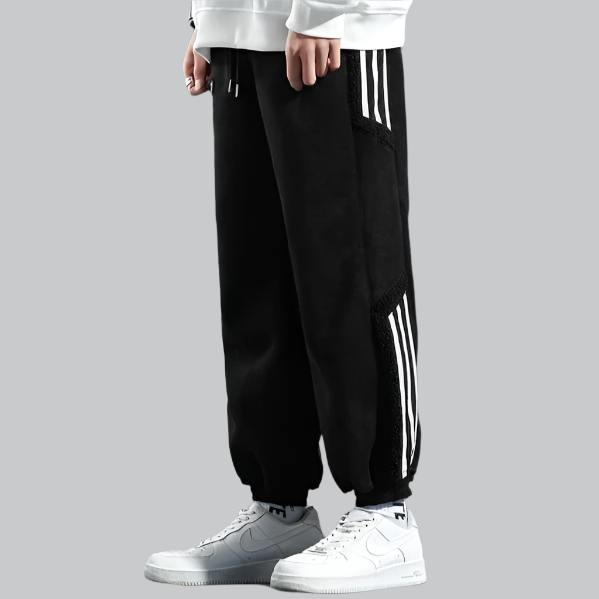 Vintage Tapered Leg Jogger Trousers for Men | Casual Wear