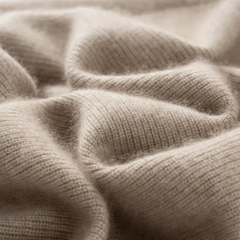 Pure Cashmere Knit Sweater Vest for Men | Autumn and Winter Layering