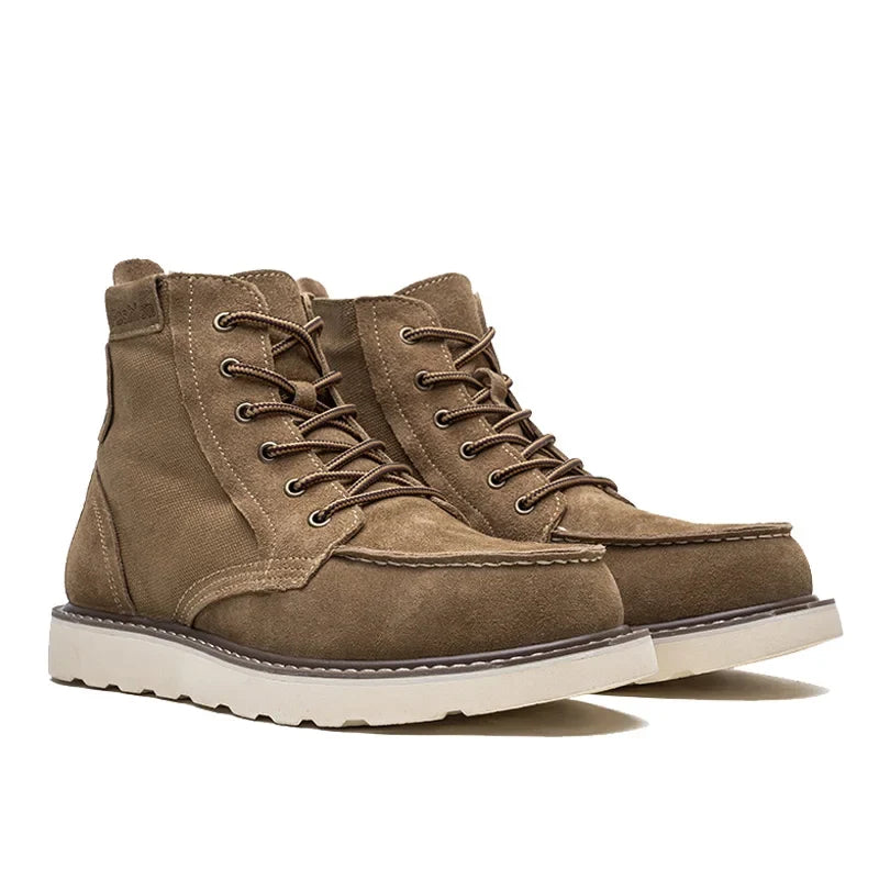 Waterproof Leather Hiking Boots for Men | Trekking and Outdoor Use