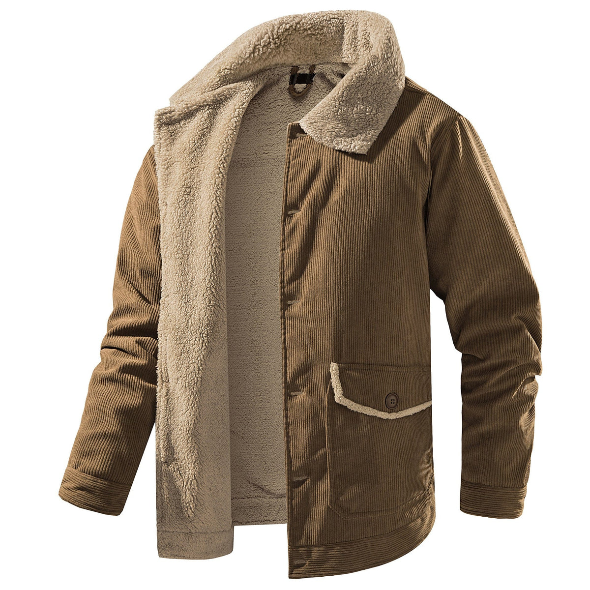 Polyester Outdoor Jacket for Men | Cold Weather Wear
