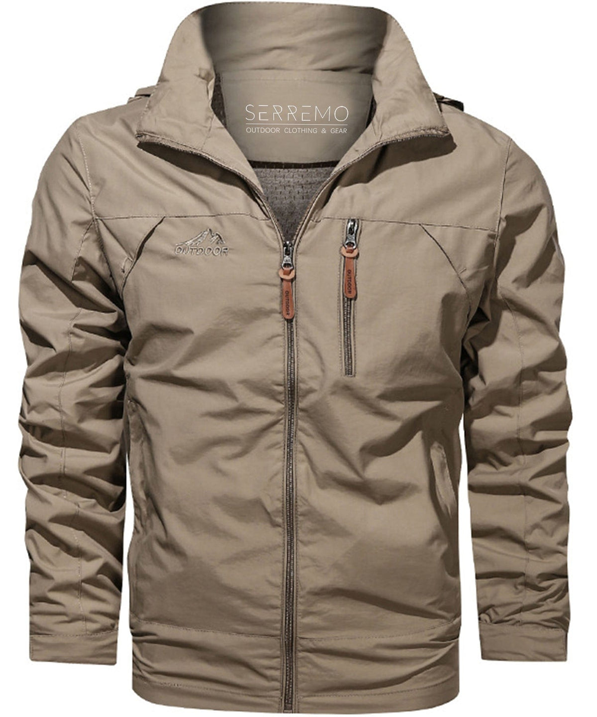 Lightweight Polyester Windbreaker Jacket for Men | Everyday Wear