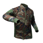 Hooded Windbreaker Rain Jacket with Thumb Hole Cuffs for Men | Outdoor Wear